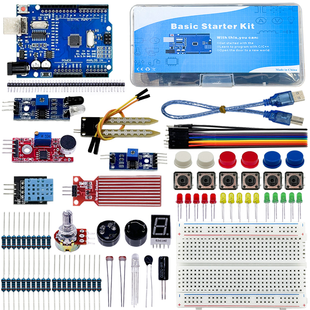 Arduino Uno R3用電子ベーシックスターターキット - Lattepanda Sigma 32Gb のレビューと価格