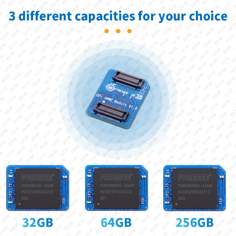 Orange Pi EMMCモジュール 32GB 64GB  - Orange Pi 5 Plus 32Gb のレビューと価格