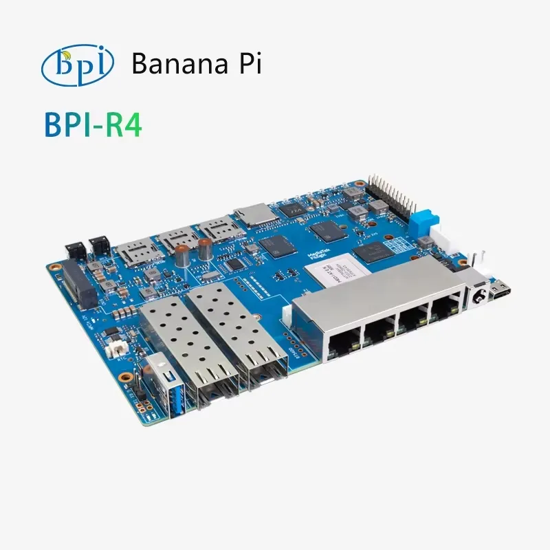 Banana Pi BPI-R4 WiFi 7ルーターボード - Bananapi Bpi R4 Wifi 7 のレビューと価格
