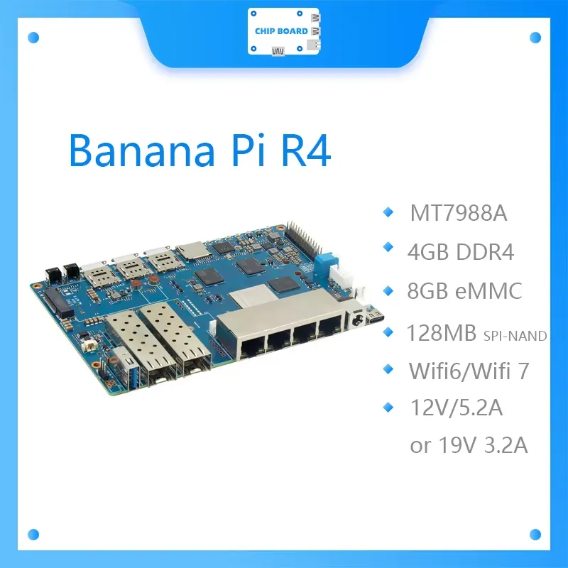 2026年はホット！ Banana Pi BPI R4 Wi - Bananapi Bpi R4 Wifi 7 のレビューと価格