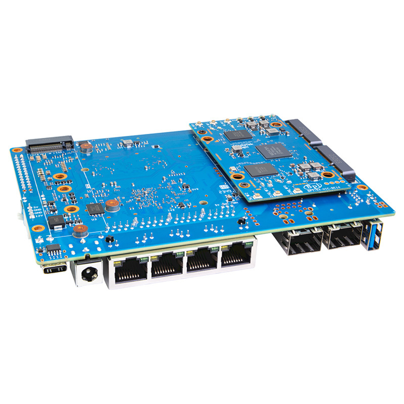Banana Pi 開発ボード Banana Pi R4 W - Bananapi Bpi R4 Wifi 7 のレビューと価格