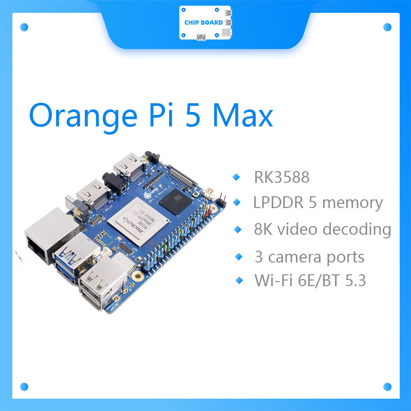 Orange Pi 5 Max 16GB RAM LPDDR - Orange Pi 5 Max Rk3588 のレビューと価格